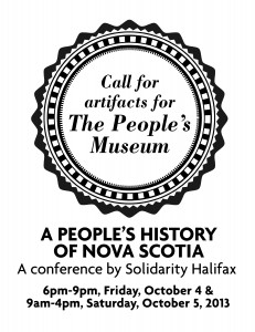 Peoples Museum single side handbill